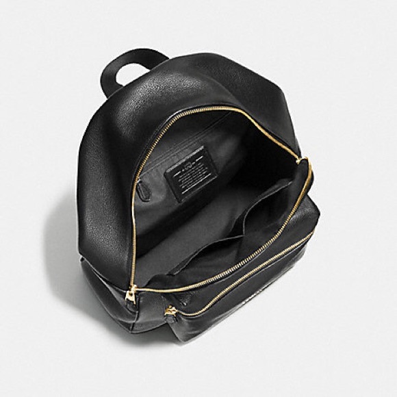 CHARLIE BACKPACK IN PEBBLE LEATHER (COACH F38288) - Picture 3 of 3